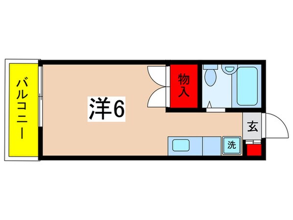 スターハイツの物件間取画像